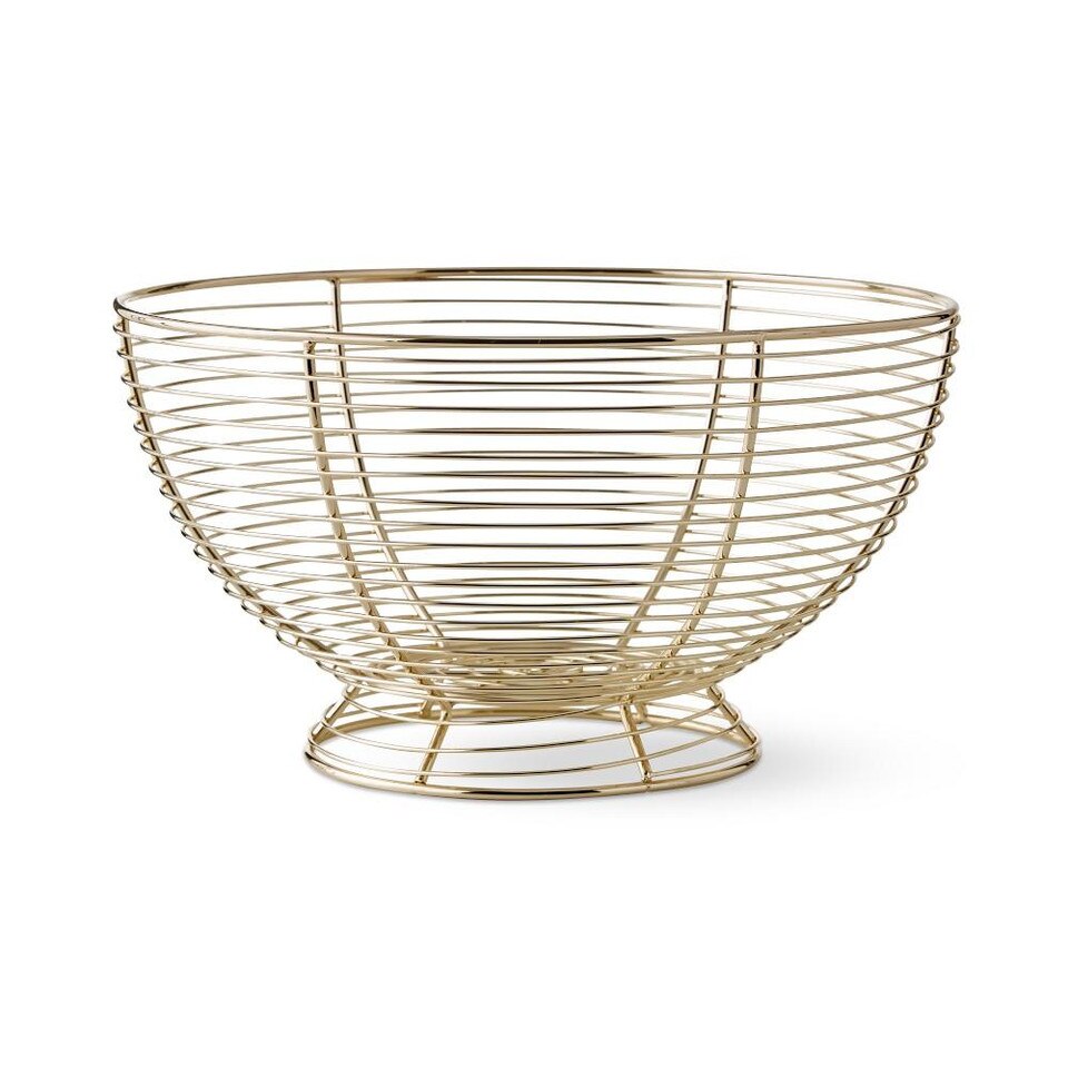 Copper Wire Fruit Basket Williams Sonoma AU